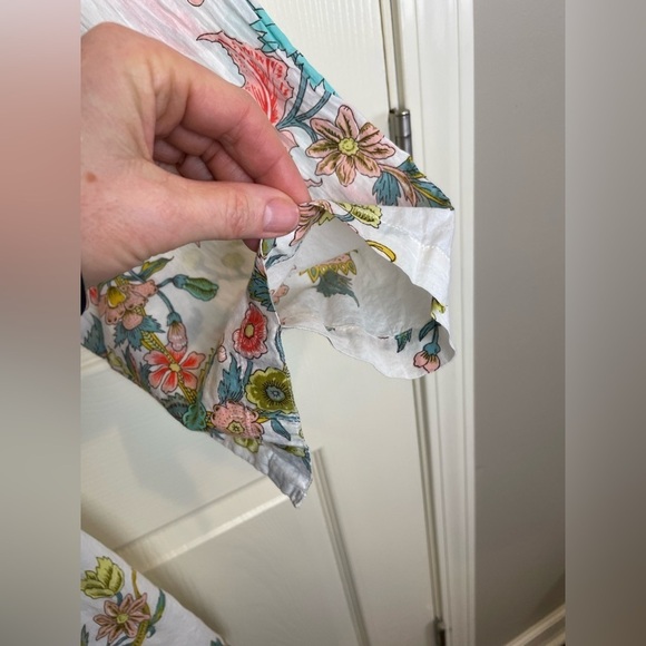 Plum Pretty Sugar Beckoning Creatures Floral Robe Small - Picture 7 of 12